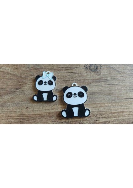 Panda Anahtarlık Kadın-Erkek (2 Adet)