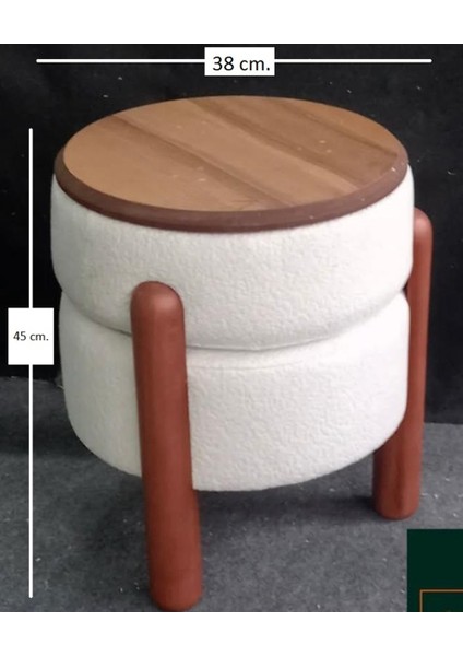Most Mirror Orta Sehpa Mdf Ahşap Ayak(Evinize Teslim)