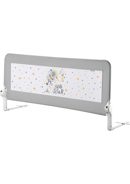 150*65 cm Gri Renk Yatak Bariyeri, Yatak Korkuluğu