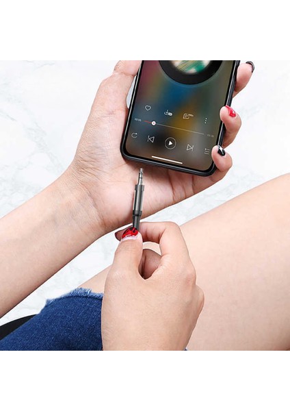 3.5mm-Aux To 3.5mm-Aux Kablo|iphone 15,samsung,xiaomi Uyumlu|araç Hoparlör Kulaklık Kablosu (Siyah) fiyatları