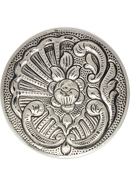 Yuvarlak Gümüş Ayna