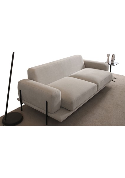 Merina Üçlü Kanepe - Siyah fiyatları