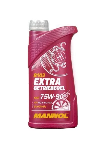 MN8103-1 Extra Getrıebeoel Sae 75W-90 Apı Gl4/gl5 Ls 1 L