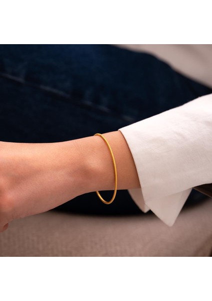 6 gr (Gram) 22 Ayar Altın Çizgili Ajda Bilezik Yatırımlık fiyatları