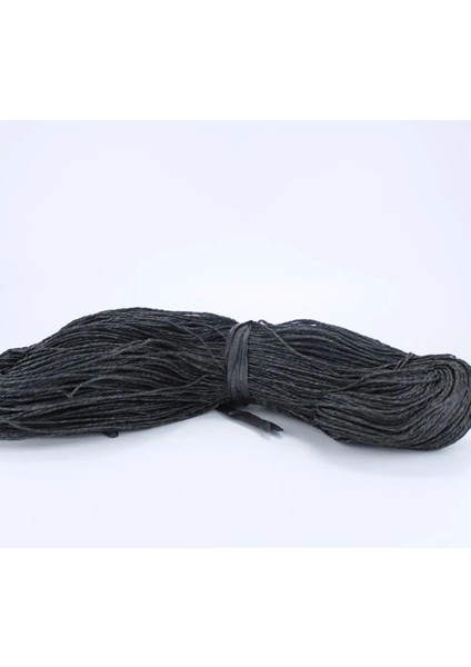 Siyah Renk Çile Kağıt Ip Çanta Ipi Supla Ipi No:12 - (550-600 Gr)