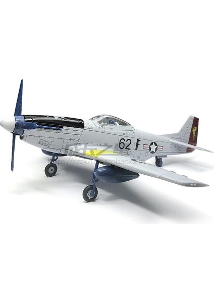 Gri Stil Wwıı P51 Uçak Modeli Hızlı Montaj Oyuncak - Mustang P-51D Savaşçı 4d E-Ticaret Türkçe Başlık (Yurt Dışından)