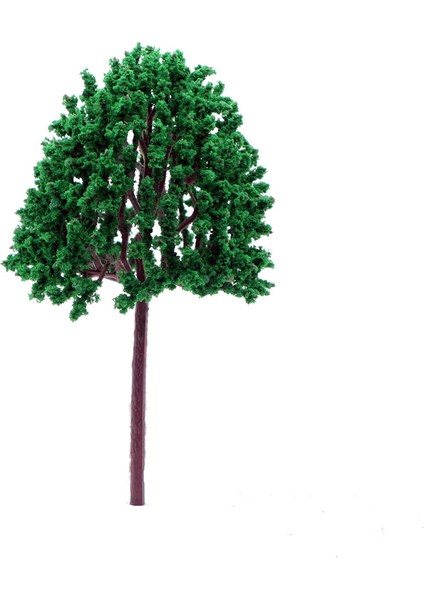5cm 10 Adet Tarzı Koyu Yeşil Model Ağaçlar Ölçek Tren Park Demiryolu Ray Düzeni Savaş Oyun Alanı Sahne Diyarama Oyuncaklar 3cm-5cm (Yurt Dışından)