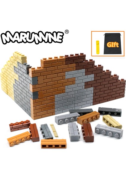 Siyah Stil Marumıne Şehir Bölümü 1x4 Nokta Tuğla Evler Duvar Yapı Yapım Blokları Uyumlu Öğrenme Klasik Kendin Yap Eğitici Oyuncak (Yurt Dışından) fiyatları