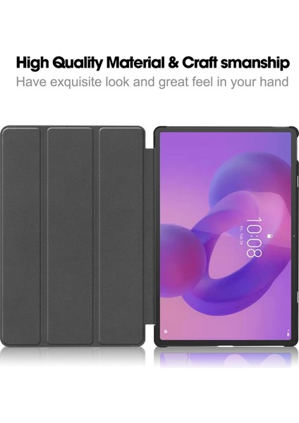 Lenovo Idea Tab Pro Için Boyalı Deri Kılıf (Yurt Dışından)