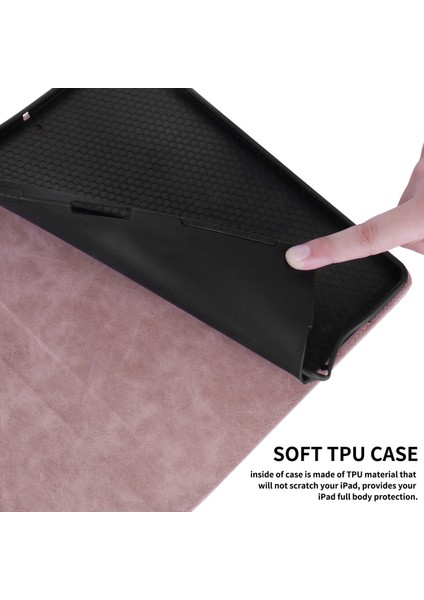 Lenovo Xiaoxin Pad Pro 12.7 2023 / P12 Için Kabartmalı Pu Kılıf (Yurt Dışından)