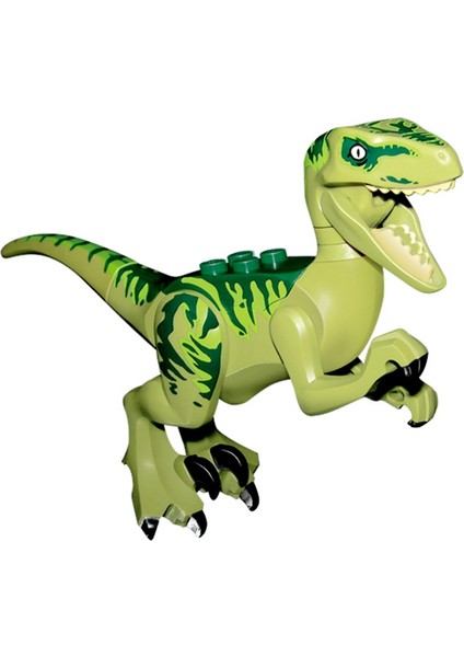 Ahşap Tarzı Çocuklar Için Kilitli Figür Jurassic Dinozorlar Rex Pterosauria Tyrannosaurus Triceratops Oyuncakları Jura Dinozor Çocuk (Yurt Dışından)