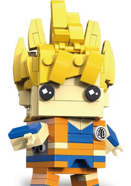 NO.6825 Stili Kutu Yok Decool Brickheadz Anime Ejderha Z Figürleri Model Yapım Blokları Eylem Figürü Sevimli Bebek Moc Tuğlalar Dıy Oyuncaklar Çocuklar Için Hediye (Yurt Dışından)