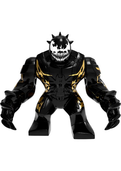 Nobox PG2062 Stili Çocuklar Için Süper Kahraman Karakter Venom Bigsize Anti Venom Carnage Venom Model Figür Blokları Yapı Oluşturma Tuğlaları (Yurt Dışından)