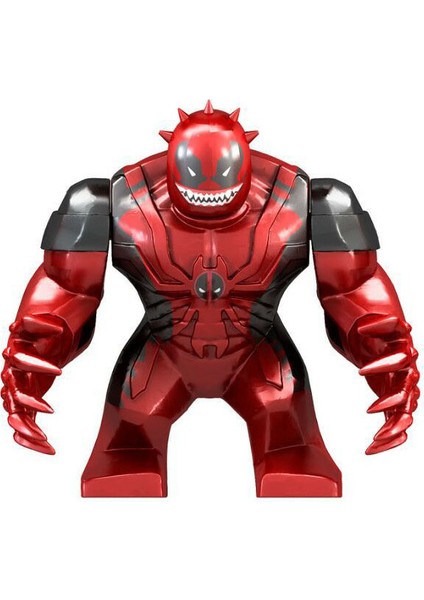 Nobox PG1812 Stili Çocuklar Için Süper Kahraman Karakter Venom Bigsize Anti Venom Carnage Venom Model Figür Blokları Yapı Oluşturma Tuğlaları (Yurt Dışından)