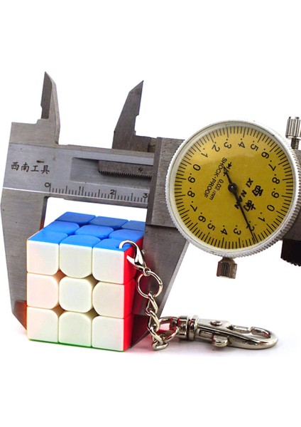3.5 cm Stili Moyu Anahtarlık Mofangjiaom 3.5cm Mini Sihirli Küp Anahtarlık Profesyonel Eğitici Oyuncaklar Anahtarlık Cubo Magico Bulmaca (Yurt Dışından) fırsatları