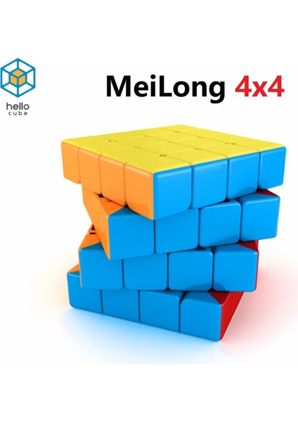Siyah Stil Hellocube Mofangjiaoshi Meilong Cubing Sınıf Mf4 4x4 Sihirli Küp Çıkartmasız Moyu Küp Çocuk Oyuncakları Eğitici (Yurt Dışından) fırsatları