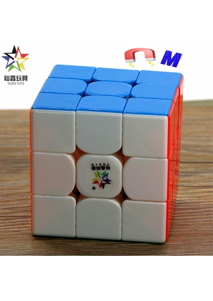 3X3MAGNET V2 Stili Küçük Sihirli Küp Manyetik Mıknatıs 3x3 Çıkartmasız Hızlı Bulmaca Eğitici Oyuncaklar - E-Ticaret (Yurt Dışından)