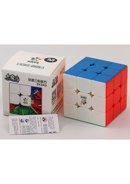 3X3MAGNET V2 Stili Küçük Sihirli Küp Manyetik Mıknatıs 3x3 Çıkartmasız Hızlı Bulmaca Eğitici Oyuncaklar - E-Ticaret (Yurt Dışından)