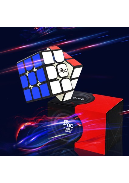Mgc 2x2 Siyah Stil Yj Mgc 2 Küp Büyücü V2 Elite Hızlı Çözüm Gan 356 Hava Profesyonel Sihirli Küp Manyetik Bulmaca (Yurt Dışından)