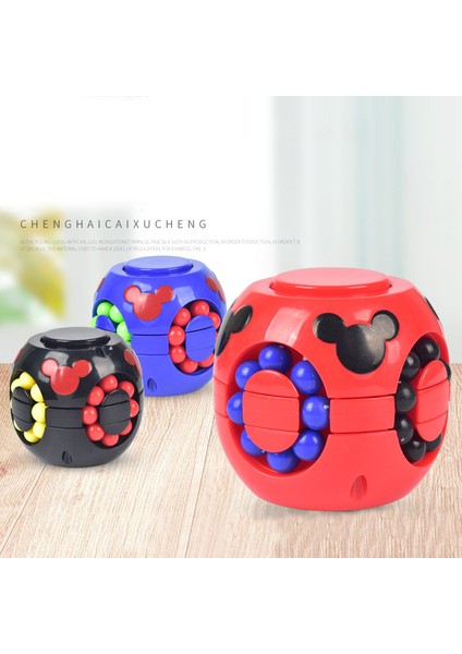Mavi Stil Çocuklar Için Eğitici ve Renkli Antistres Hız Küpü Yapboz Fidget Oyuncak (Yurt Dışından) indirimleri