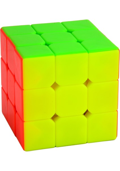 Cyclone Boys Renkli X3X3 Üç Katmanlı Hızlı Küp Oyuncakları - Stickerless Puzzles - Profesyonel Yarışma Hızlı Cubo Magico (Yurt Dışından)