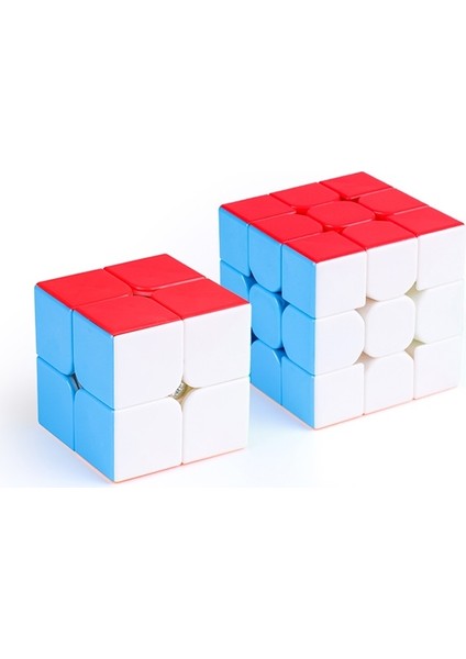 2x2 Yılan Stili Moyu Meilong Hediye Paketi 3 Stickerless Cubo Magico Profesyonel Hız Küpleri Eğitici Oyuncaklar Için Öğrenciler (Yurt Dışından)