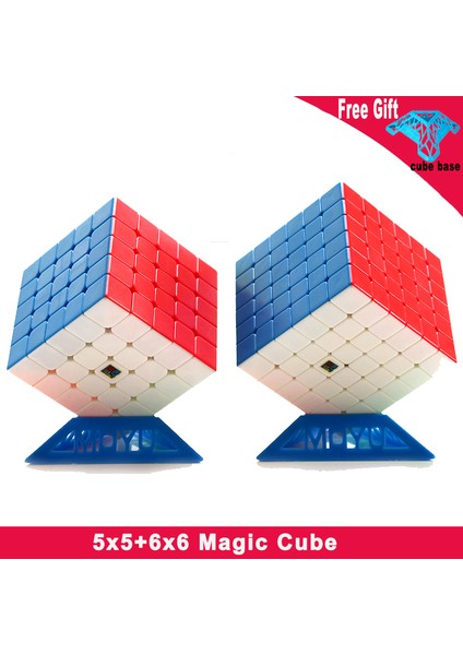 5x5 6x6 Stili Moyu Meilong Sihirli Küp Çıkartmasız 5x5 6x6 7x7 8x8 9xprofesyonel Hızlı Küp Bulmaca Oyuncak Hediye (Yurt Dışından)