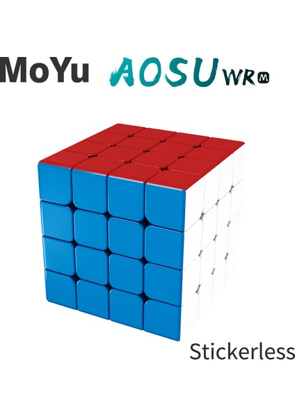 Standart B Stili Moyu Aosu Wr 4X4X Küp ve Wrm 4x4 Manyetik Sihirli Küp Bulmaca Profesyonel Wr M Hız Küpü Eğitici Çocuk Oyuncakları (Yurt Dışından)