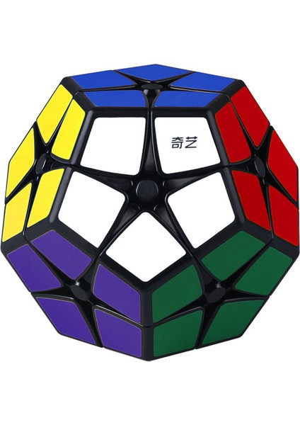 Siyah Stil Qiyi 2x2 Megaminxes Sihirli Küp 12 Yüz Dodekahedron Bulmaca Eğitici Oyuncaklar Qiyi Hızlı Küp Çocuklar Hediye Için (Yurt Dışından)
