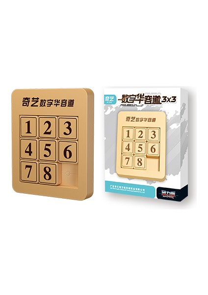 3x3 Normal Stil Aile Oyun Oyuncakları Için Qiyi 4x4 Büyülü Küp Sayı Kaydırma Klotski Oyunu Küp Bulmaca Oyuncakları (Yurt Dışından)