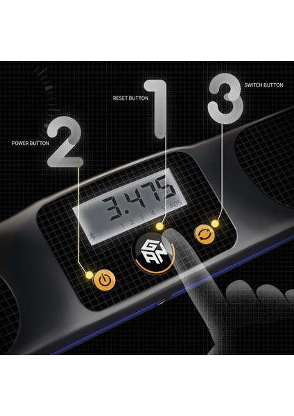 Paspas Tarzı 2021 En Yeni Gan Zamanlayıcı Profesyonel Zaman Sayacı Hız Küpü Akıllı Zamanlayıcı Gan Küp Mat Gan Zamanlayıcı Mat Gan Bluetooth ile Çantalar (Yurt Dışından) fırsatları