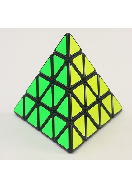 4x4 Siyah Stil Shengshou Jinzita Magic Cube Sengso Dört Katman Hızlı Küp Büyük Magic Neo Küp Üçgen Hızlı Ultra Pürüzsüz 11CM Big Magic Neo Küp Üçgen Hızlı Ultra-Pürüzsüz (Yurt Dışından)