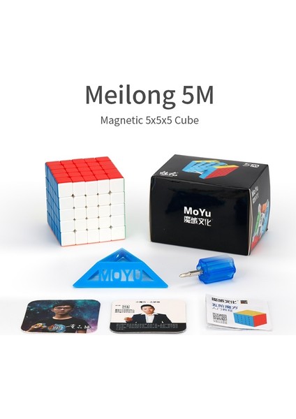3x3 4x4 M Stili Yeni Moyu Meilong M Manyetik Sihirli Küp Mıknatıslı Bulmaca 2x2 3x3 Cubo Magico 4x4 5x5 M Çocuk Hediyesi (Yurt Dışından)