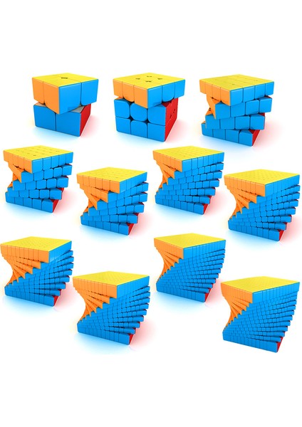 5X5X5 Stili Moyu Meilong 2x2 3x3 4x4 5*5*5 6x6 7x7 8x8 9x9 Megaminx Hızlı Bulmaca Küpleri Oyuncak Hediye Cubo Magico (Yurt Dışından)