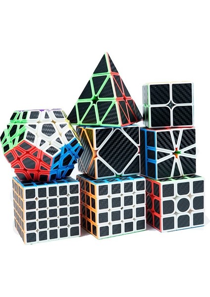 5X5X5 Stili Meilong Karbon Fiber Sticker Sihirli Küp Yeni Profesyonel Bulmaca Sihirli Küp Eğitim Oyuncakları Çocuklar Için (Yurt Dışından) fiyatları