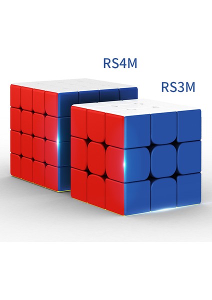 RS3M ve RS4M Stili Moyu Rsx4 RS3M RS2M 2x2 Manyetik Küp Rs Cubingclassroom Profesyonel 3x3 Hız Küpü Rs4 M Bulmaca Magicocubo (Yurt Dışından)