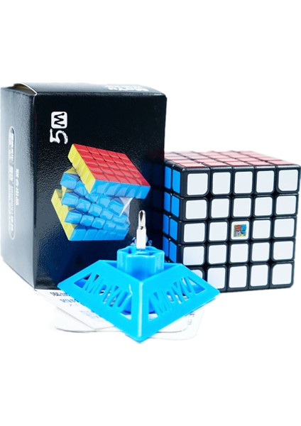 3m Siyah Stil Moyu Meilong M Manyetik Hızlı Magic Cube Hediye Cubo Magico 2x2 3x3 4x4 5X5M Çocuklar Için (Yurt Dışından)