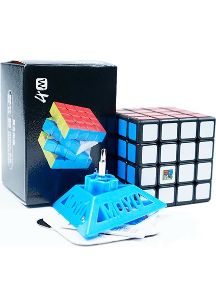 3m Siyah Stil Moyu Meilong M Manyetik Hızlı Magic Cube Hediye Cubo Magico 2x2 3x3 4x4 5X5M Çocuklar Için (Yurt Dışından)