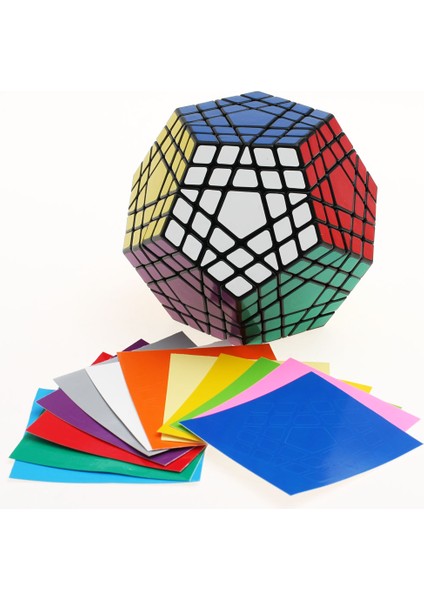 2 Katman Stili Shengshou Gigaminx Büyülü Küp 3x3 Megaminx 4x4 5x5 6x6 7x7 Teraminx Küp Wumofang Küp Yeselite Kilominx (Yurt Dışından)