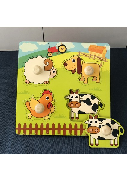 No.3 Tarzı Çocuklar Için El Tutma Tahtası 3D Bulmaca Ahşap Oyuncaklar Hayvan Karikatür Ahşap Mozaik Bebek Erken Eğitici Öğrenme Oyuncağı (Yurt Dışından) fırsatları