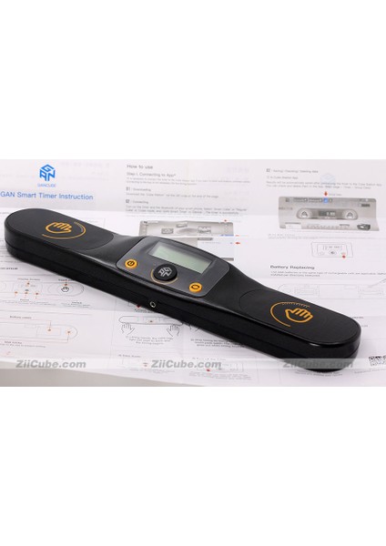Küp Mat Stili Gan Zamanlayıcı Gan Küp Mat Akıllı Bluetooth Hız Bulmaca Küp Zamanlayıcı Profesyonel Wca Sihirli Küpler Yarışma Aracı Siyah Gümüş Kırmızı (Yurt Dışından)