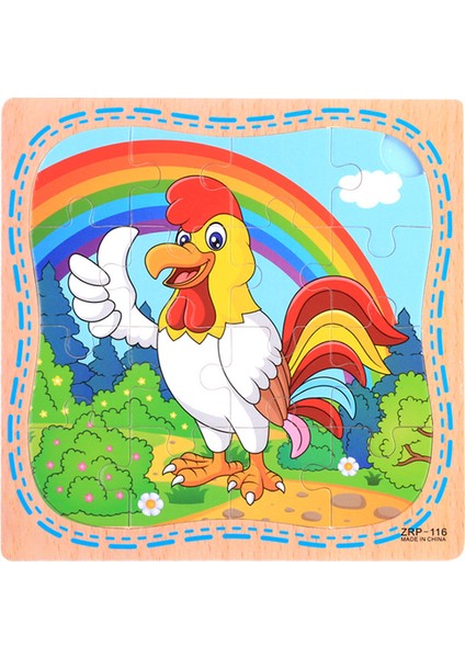 A-11 Tarzı Sıcak Satış Yapboz Ahşap Çocuk Bebek Ahşap Çocuk Araç Hayvanlar Öğrenme Eğitici Oyuncaklar Çocuklar Hediye Için (Yurt Dışından)