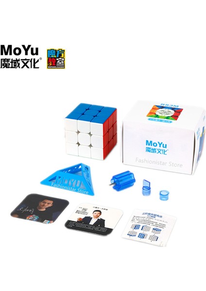 RS3M 2020 Siyah Stil Moyu RSX3X3 Manyetik Küp Sihirli Küp RS3M 3x3 Hızlı Küp Rs3 M Manyetik Küp Bulmaca Küpler Çocuklar Için Oyuncaklar (Yurt Dışından)