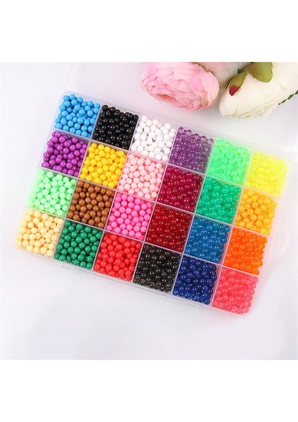 Kırmızı Stil 5mm Kendin Yap Sprey Boncuk Dolum Boncuk Bulmaca Kristal Set Top Oyunlar Aqumosaic Sihirli Oyuncaklar Çocuklar Için El Sanatları (Yurt Dışından)