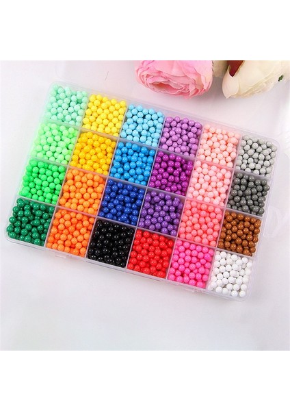 Kırmızı Stil 5mm Kendin Yap Sprey Boncuk Dolum Boncuk Bulmaca Kristal Set Top Oyunlar Aqumosaic Sihirli Oyuncaklar Çocuklar Için El Sanatları (Yurt Dışından)