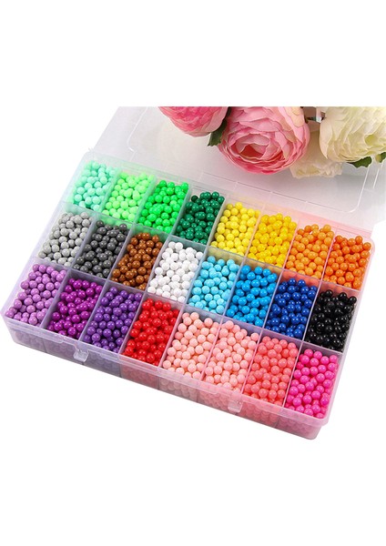 Kırmızı Stil 5mm Kendin Yap Sprey Boncuk Dolum Boncuk Bulmaca Kristal Set Top Oyunlar Aqumosaic Sihirli Oyuncaklar Çocuklar Için El Sanatları (Yurt Dışından)