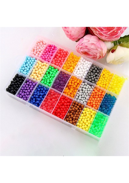 Kırmızı Stil 5mm Kendin Yap Sprey Boncuk Dolum Boncuk Bulmaca Kristal Set Top Oyunlar Aqumosaic Sihirli Oyuncaklar Çocuklar Için El Sanatları (Yurt Dışından)