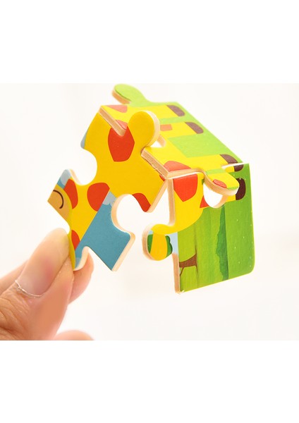 Yengeç Tarzı Çocuklar Için Kağıt Puzzle Oyuncakları Eğitici Zeka Oyunları (Yurt Dışından)