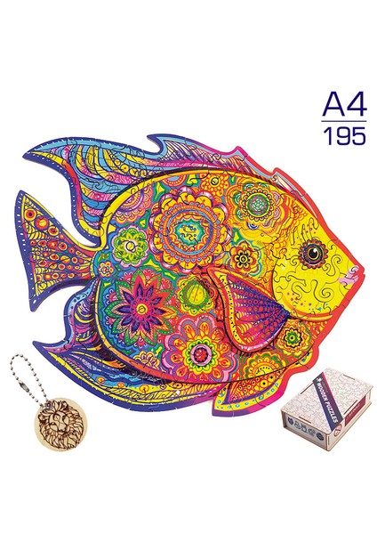 Yu-01-A4 Stili Yetişkinler ve Çocuklar Için Ahşap Bulmaca Kelebek Baykuş Ejderha Ahşap Yapboz Eğitici Oyuncaklar (Yurt Dışından)