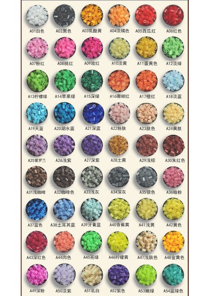 A40 Tarzı Çanta ile Çocuklar Için Perler Erime Boncuk Oyuncakları - %100 Garantili Dıy Oyuncak (Yurt Dışından)
